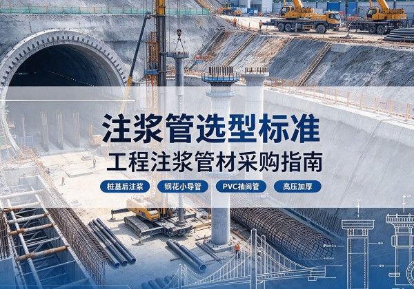 策勒注浆管选型标准